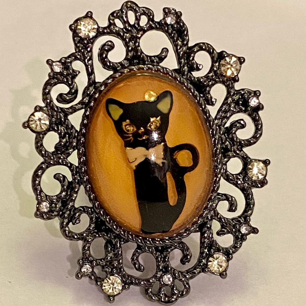 Unique cat ring - Picture 2 of 8